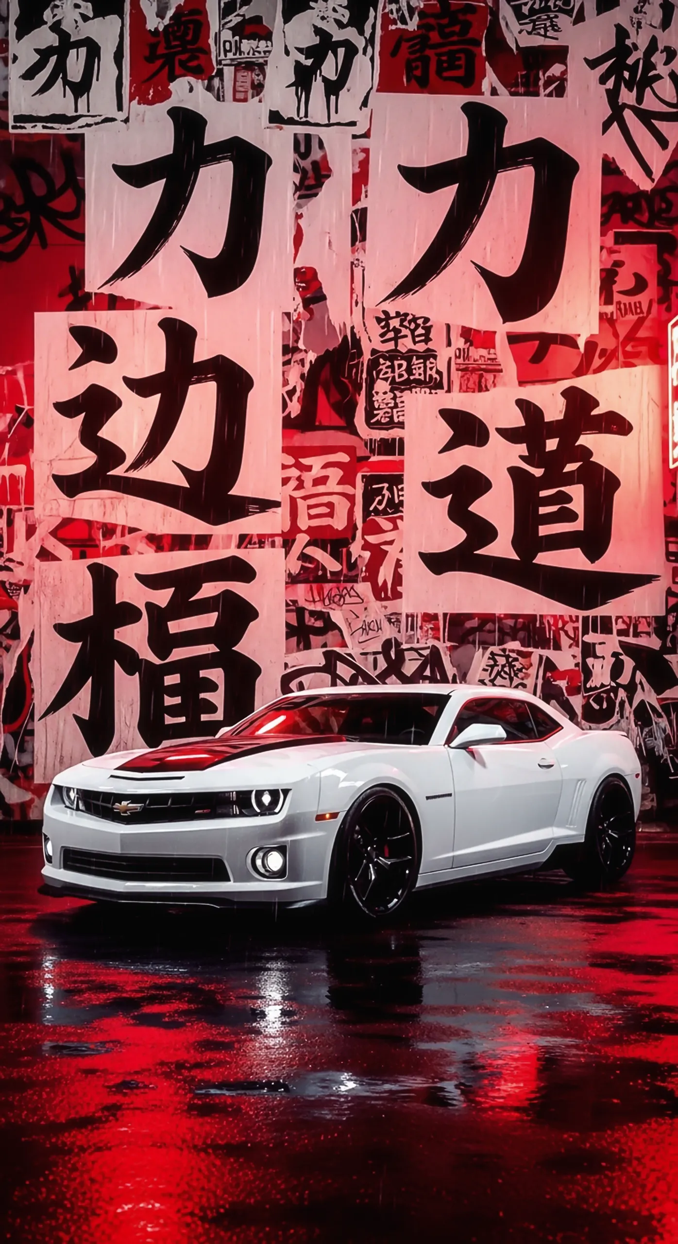 White Chevrolet Camaro car iphone wallpaper, car wallpaper 4k for mobile, and high-quality car wallpaper4k for mobile.