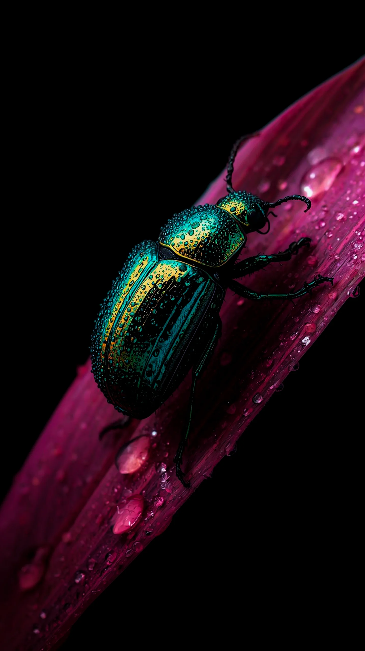 Metallic beetle amoled wallpaper 4k for mobile, iphone wallpaper 4k, 4k wallpaper for mobile, 4k backgrounds iphone.