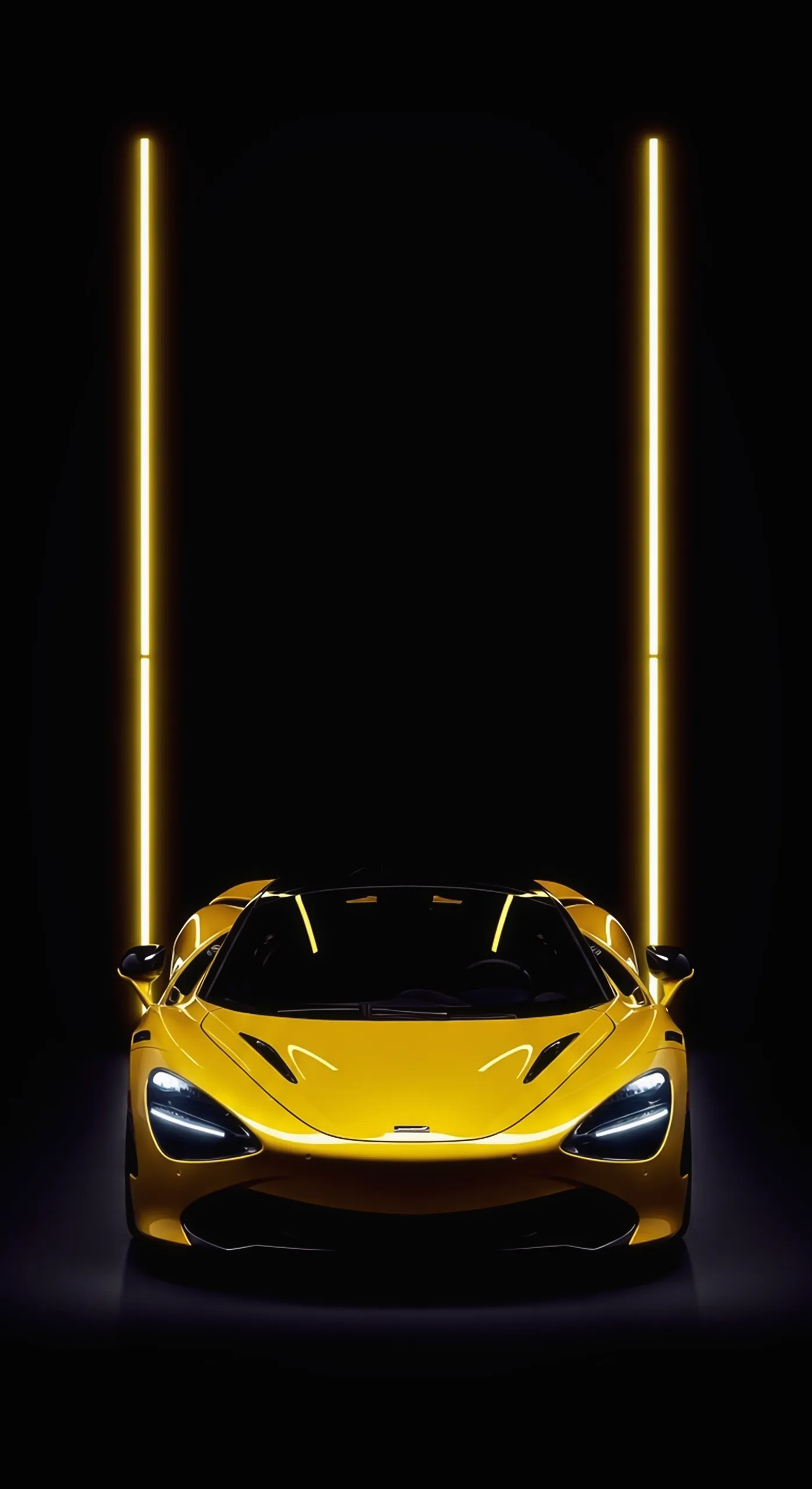 Yellow sports car iphone wallpaper, a stunning car wallpaper 4k for mobile. Best car wallpaper4k for mobile and car