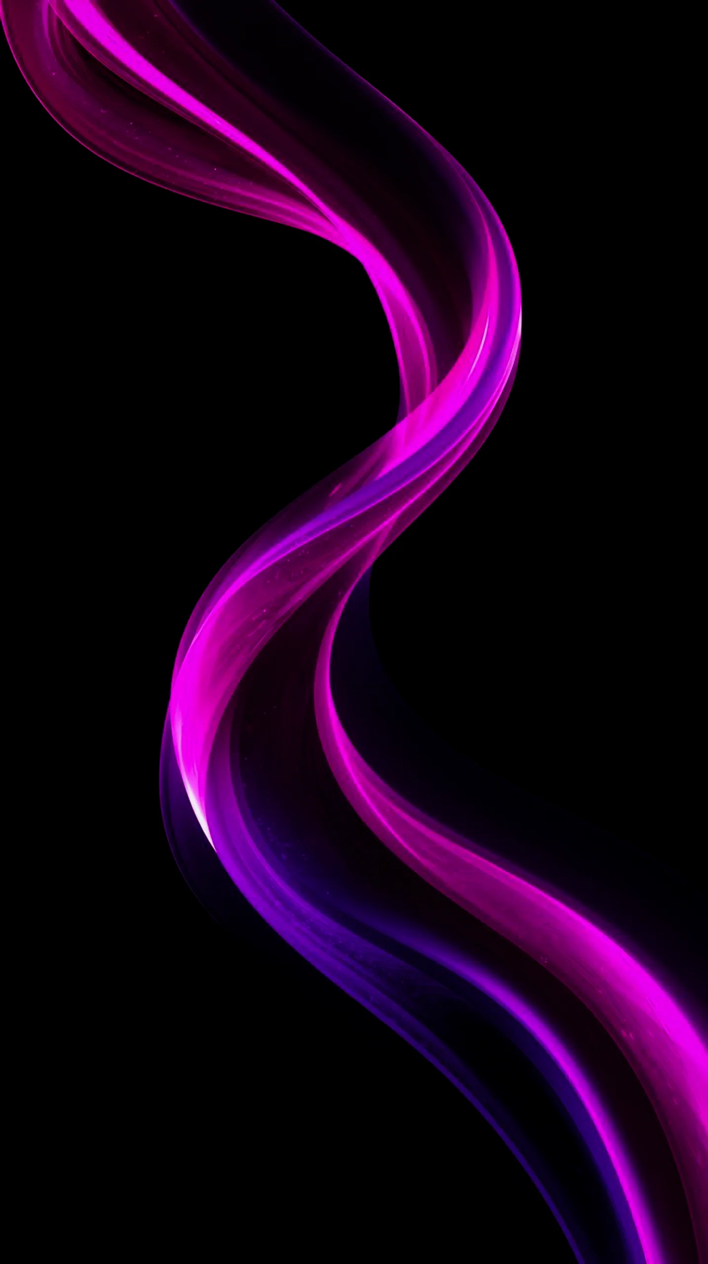 Abstract neon purple wave AMOLED wallpaper 4k for mobile, iPhone wallpaper 4k, 4k wallpaper for phone, 4k backgrounds.