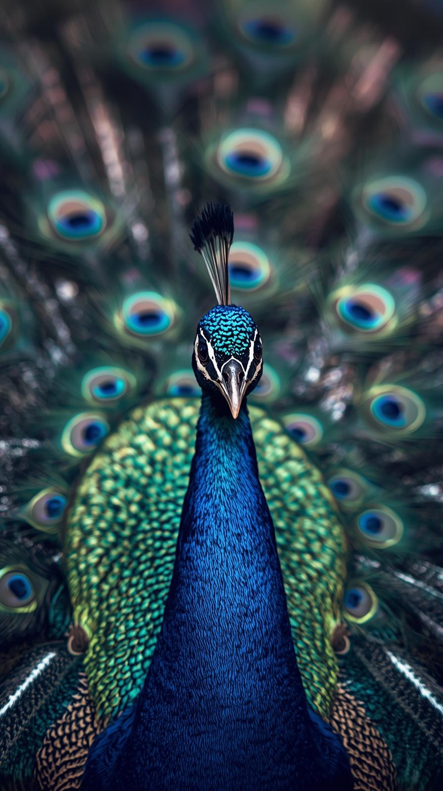 A tiny hummingbird feeding from a vibrant red flower in soft focus.