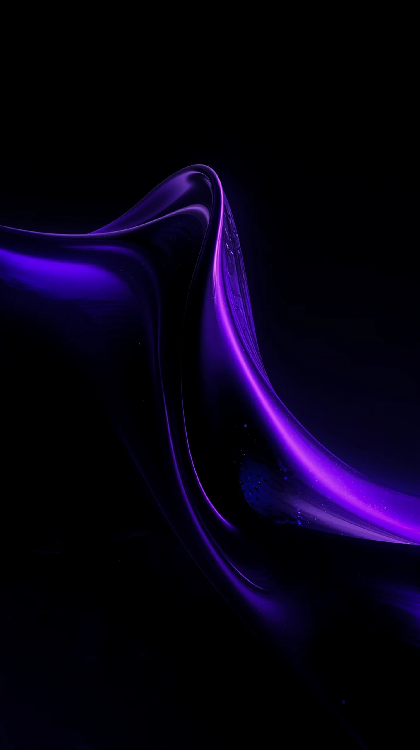 Vibrant purple swirl AMOLED wallpaper 4K for mobile, iPhone wallpaper 4K, 4K wallpaper for mobile, wallpaper for phone,