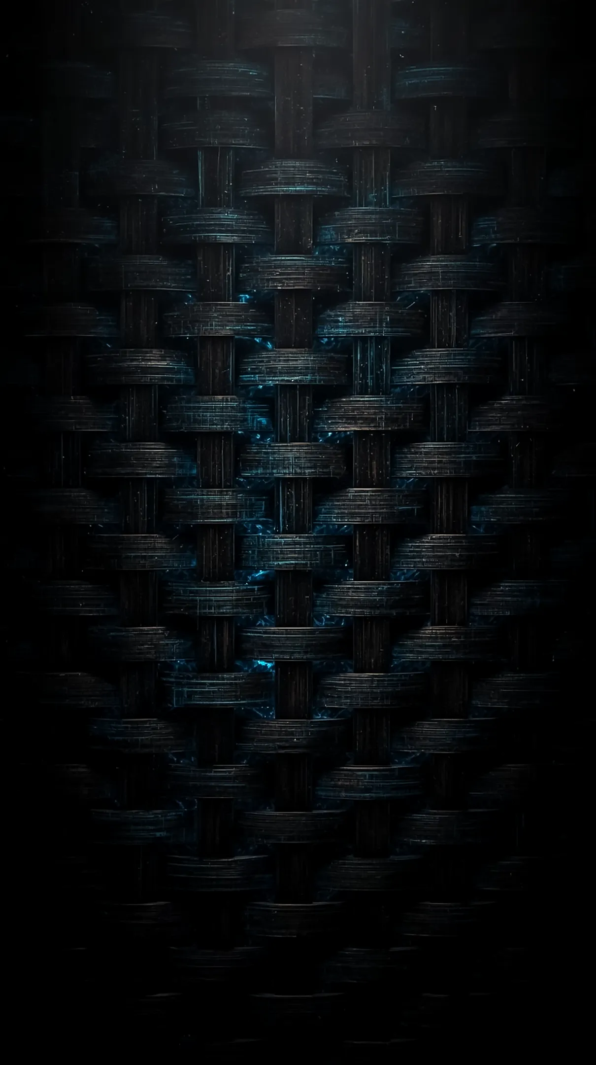 Dark woven texture AMOLED wallpaper 4k for mobile, iphone wallpaper 4k, 4k background, phone wallpaper.