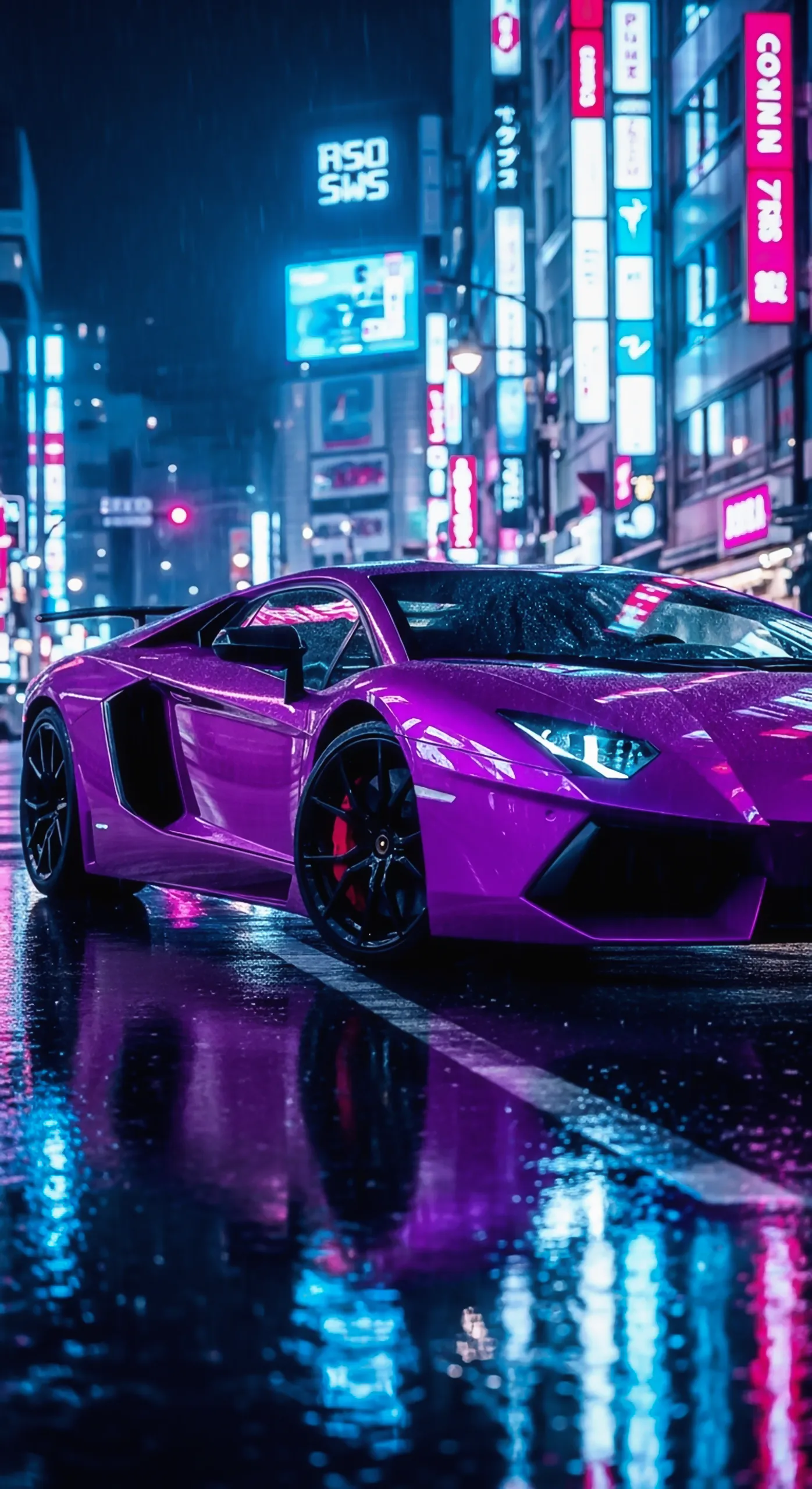 Stunning Purple Sports Car iPhone Wallpaper | Car Wallpaper 4K for Mobile | Car Wallpaper4k for Mobile