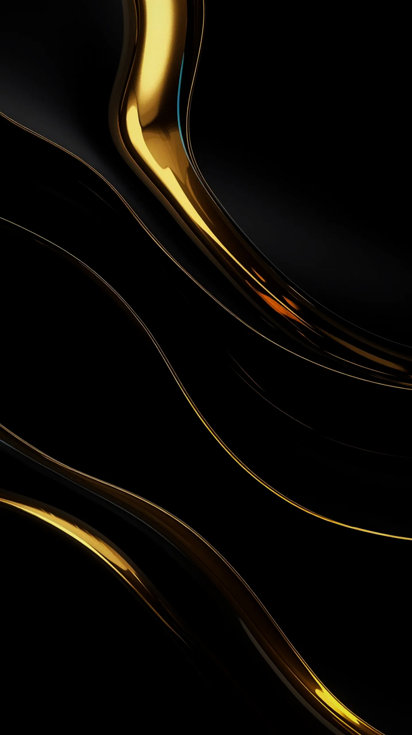 Abstract golden waves amoled wallpaper 4k for mobile. Ideal iphone wallpaper 4k, 4k wallpaper for mobile, wallpaper for