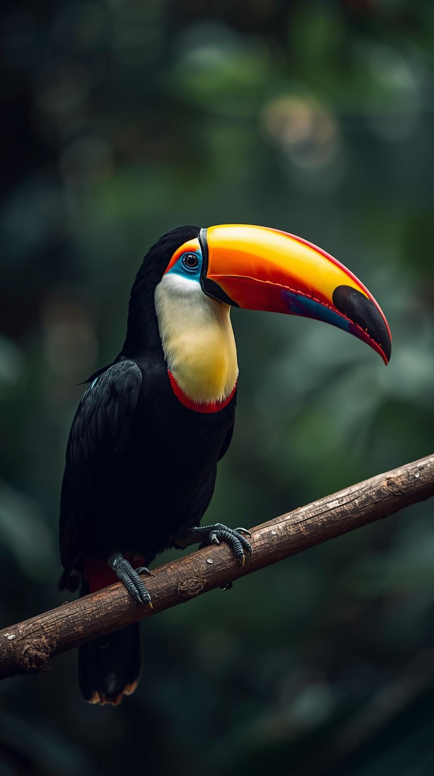 Close up of a vibrant pink flamingo grooming its soft feathers in bright sunlight