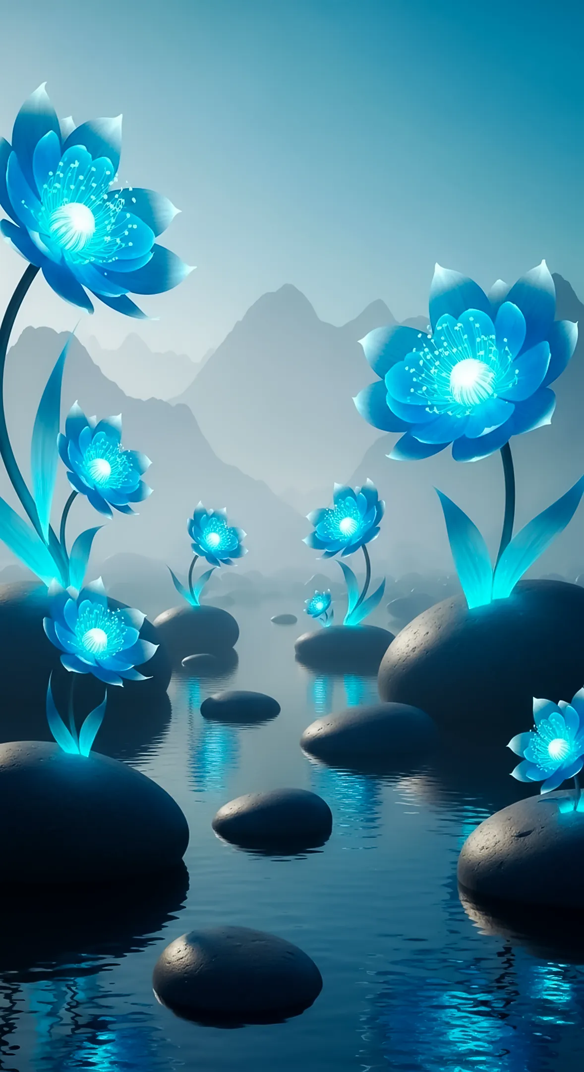 Stunning Flower Background for iPhone, Beautiful Flower Phone Background, and Glowing Flower Phone Wallpaper