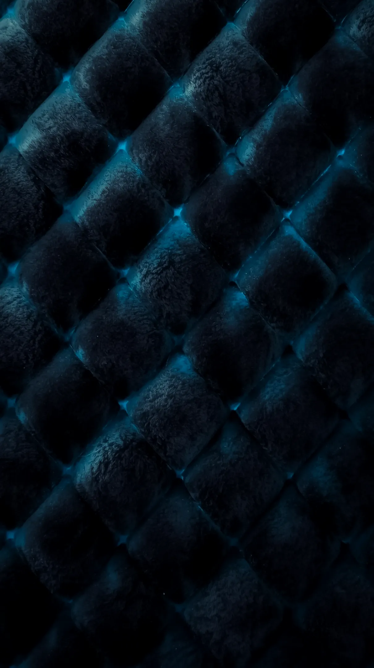 Dark blue quilted amoled wallpaper 4k for mobile, iphone wallpaper 4k, 4k wallpaper for phone, 4k background, abstract