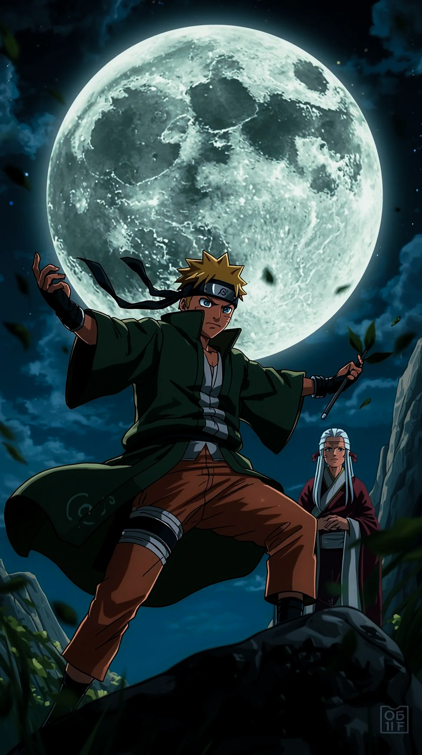 epic naruto anime character wallpaper for iPhone Android 4K