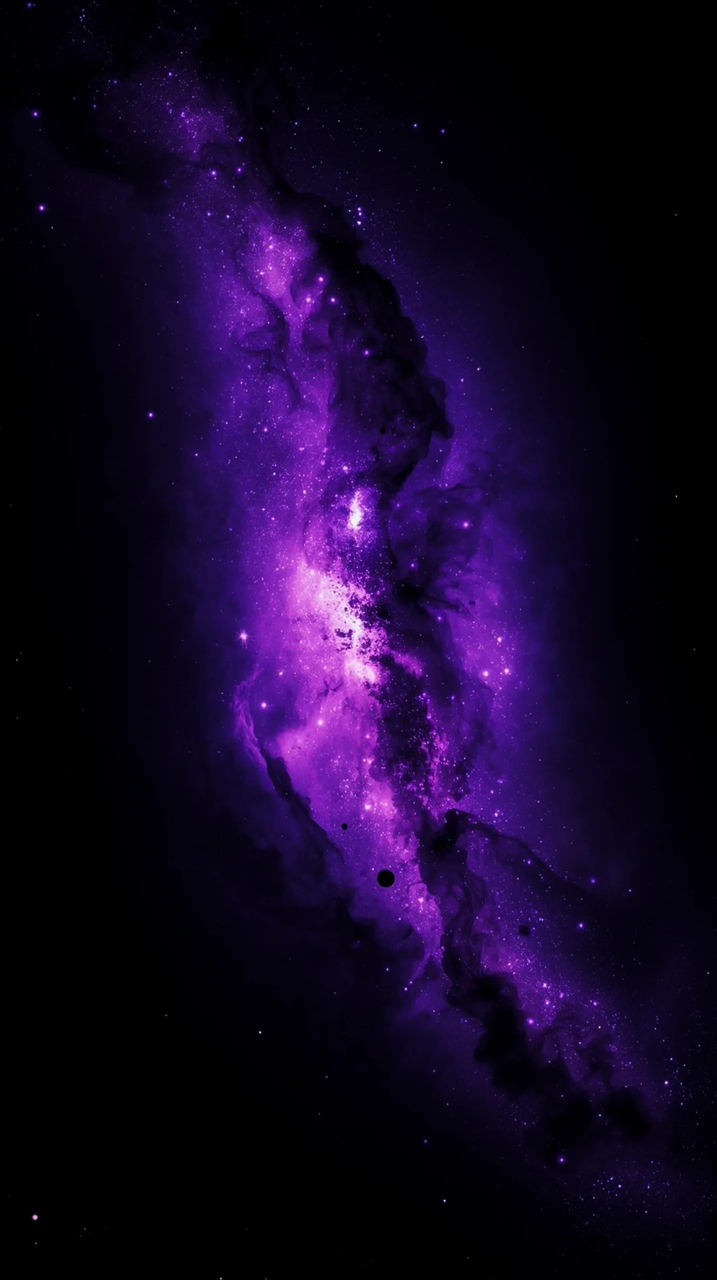 Purple galaxy amoled wallpaper 4k for mobile, iphone wallpaper 4k, 4k wallpaper for phone, cute 4k backgrounds.