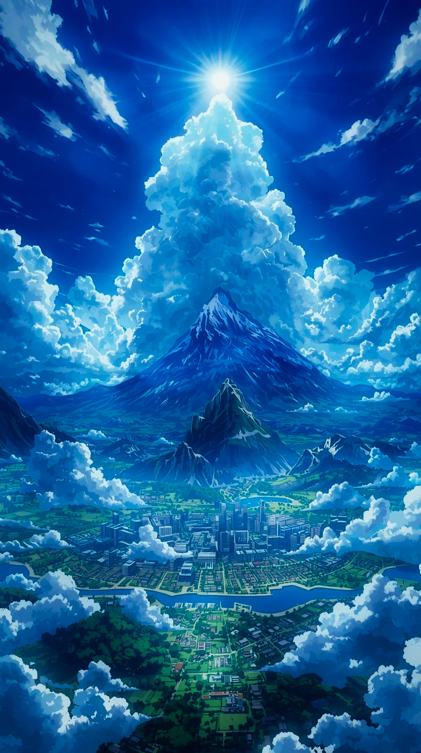 Beautiful anime wallpaper iphone 14 pro max 4k for mobile background