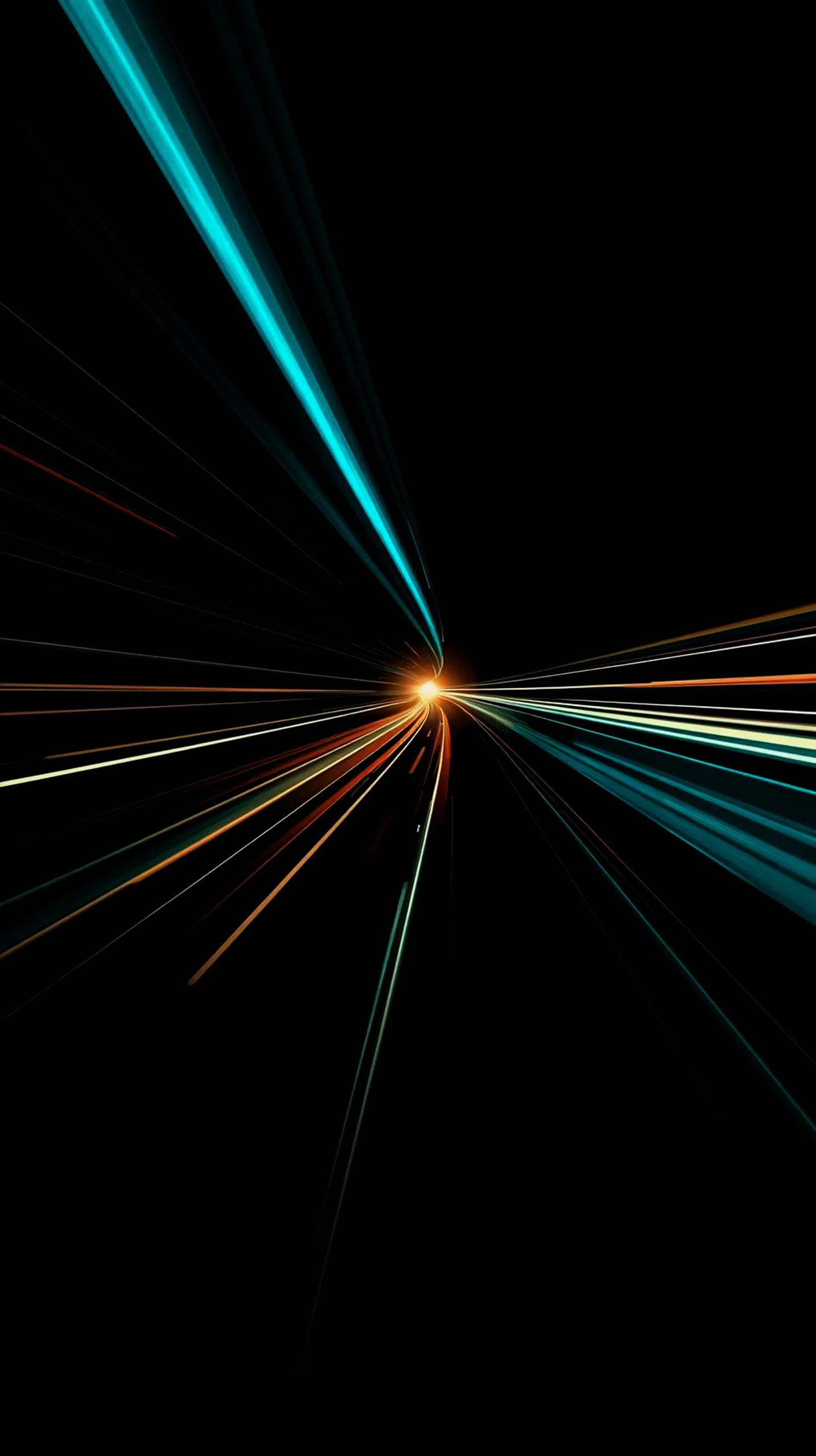 Abstract light trails AMOLED wallpaper 4K for mobile, iPhone wallpaper 4K, 4K wallpaper for mobile, wallpaper for