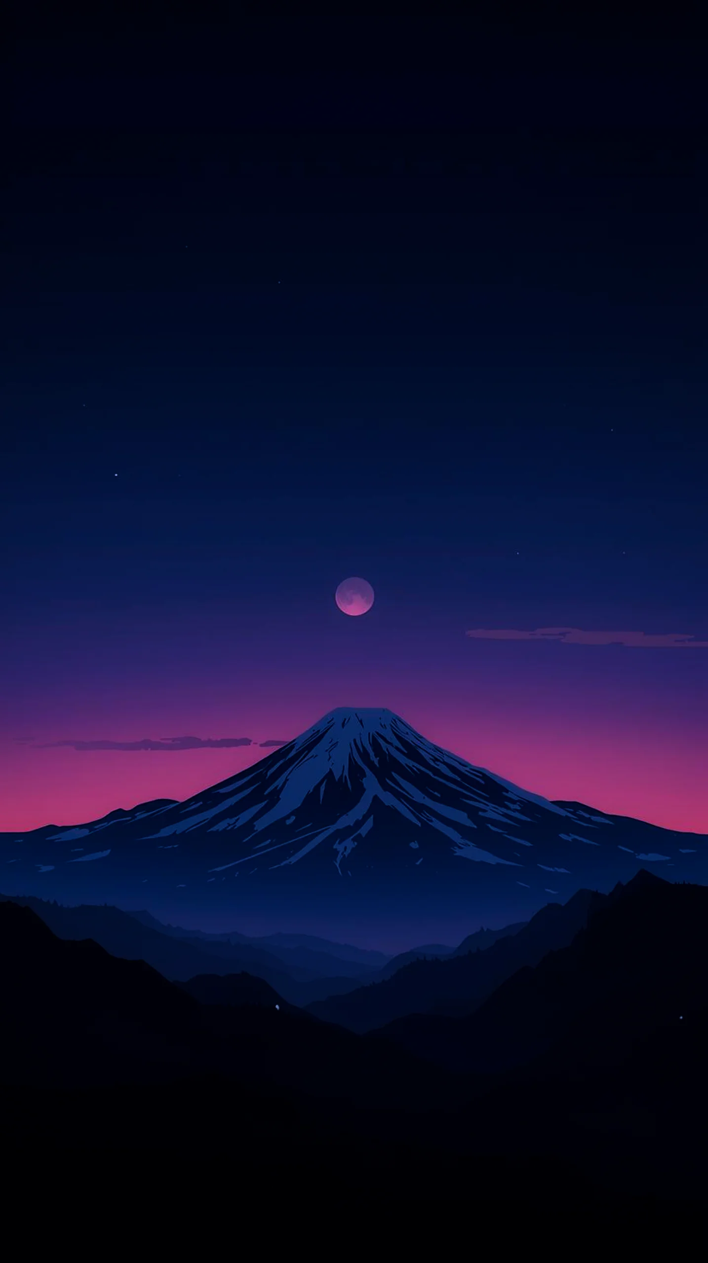 Aesthetic mountain landscape phone wallpaper, perfect as an iphone wallpaper 4k or android wallpaper for mobile.