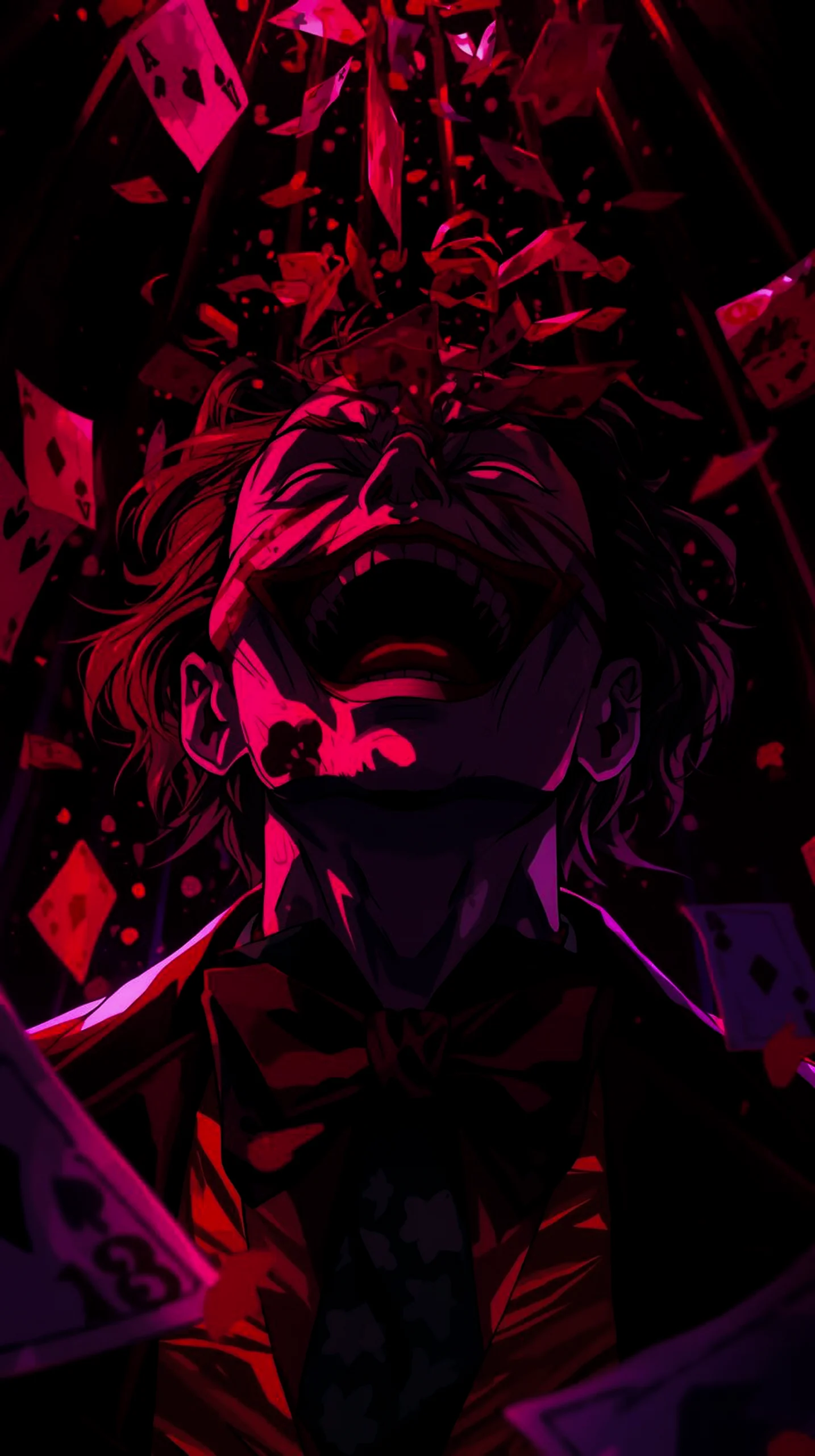 Joker aesthetic anime phone wallpaper 4k, cool wallpaper for phone, iphone wallpaper 14 pro max, mobile background