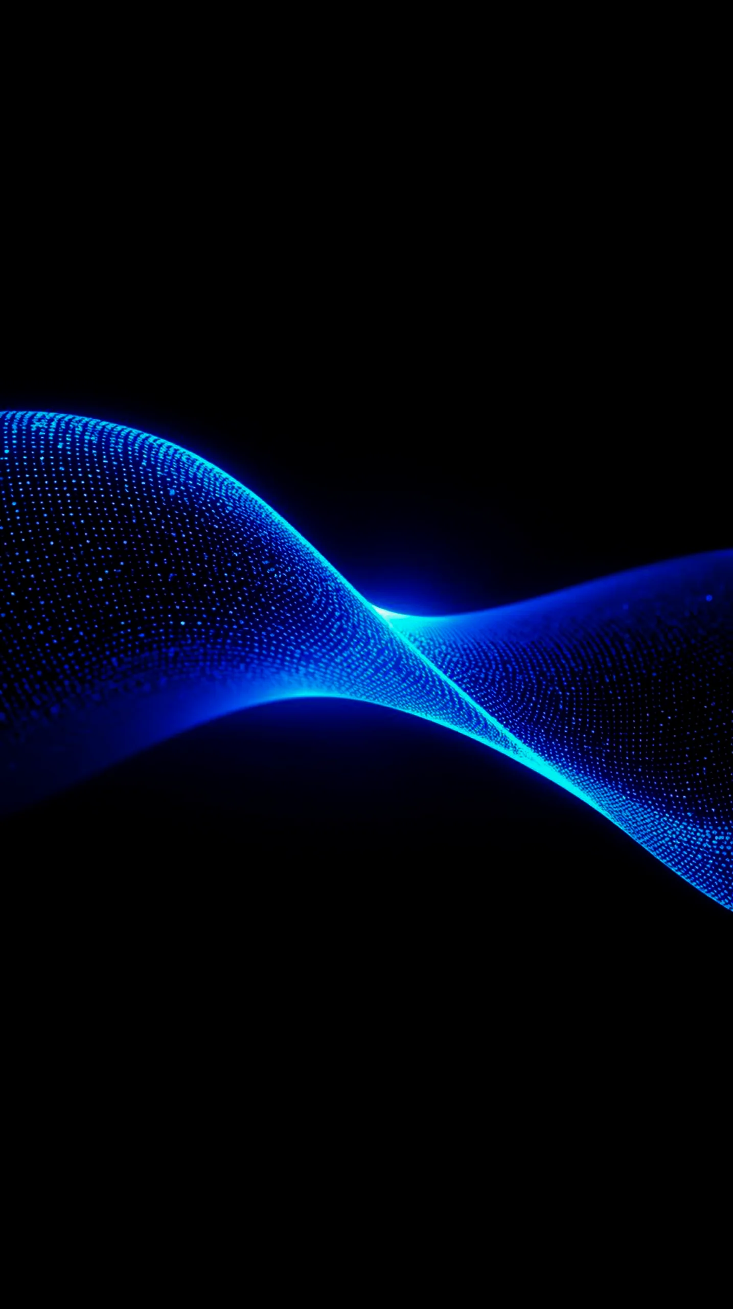 Abstract blue wave amoled wallpaper 4k for mobile, iphone wallpaper 4k, 4k wallpaper for phone, iphone background.