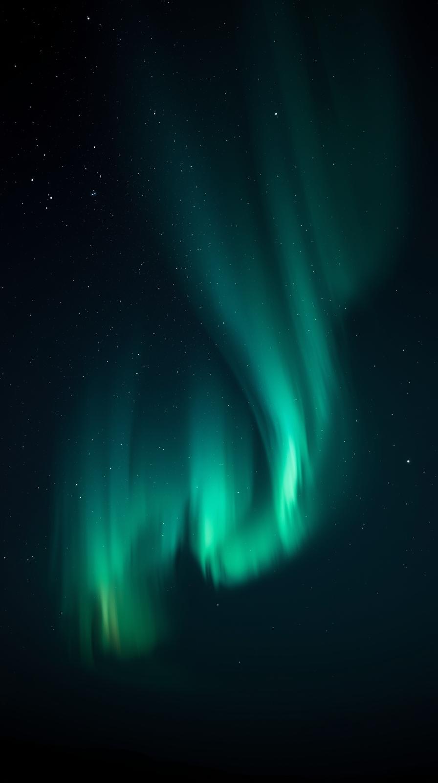 iphone wallpaper 4k Vibrant Bioluminescent Jellyfish with Neon Pink and Blue Glow on Deep Black Background