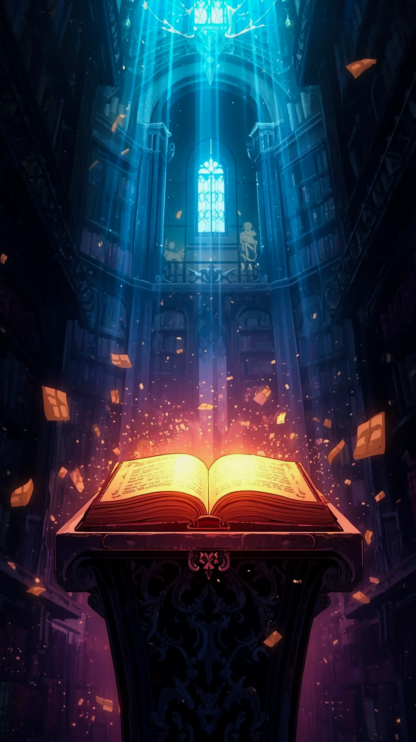 Magical library iphone wallpaper 4k and phone background for android wallpaper and mobile wallpaper users.
