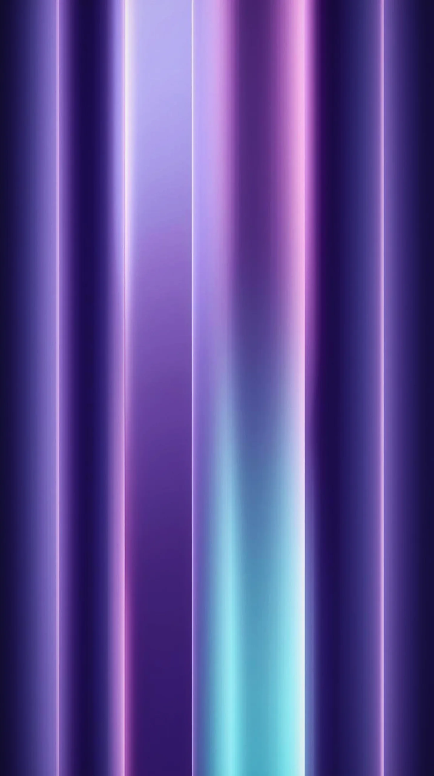 Dark AMOLED 4K Mobile Wallpaper: Mesmerizing Purple Cyan Glow