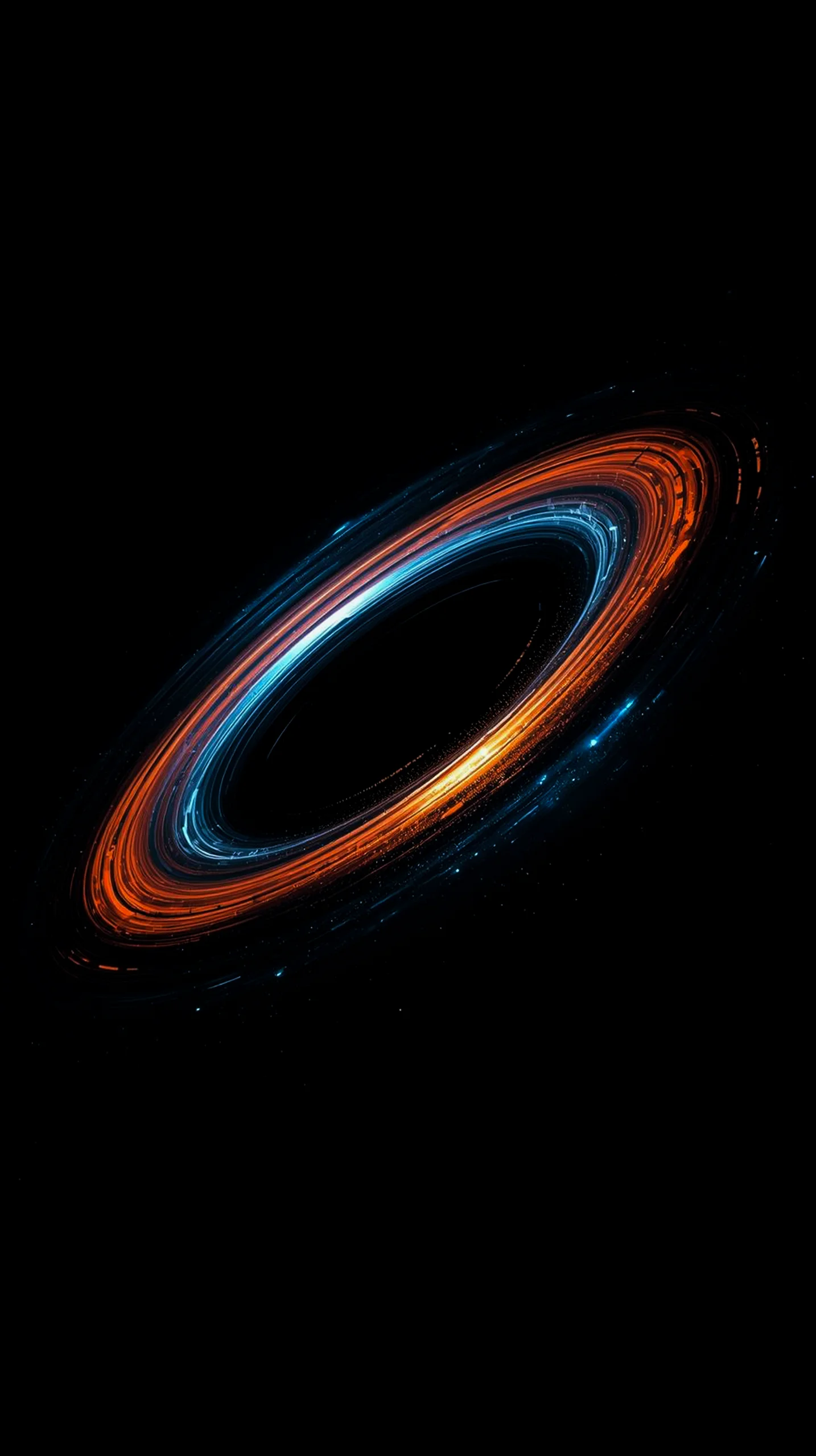 Abstract Neon Ring AMOLED Wallpaper 4K for Mobile | iPhone Wallpaper 4K | 4K Wallpaper for Mobile | Wallpaper for Phone