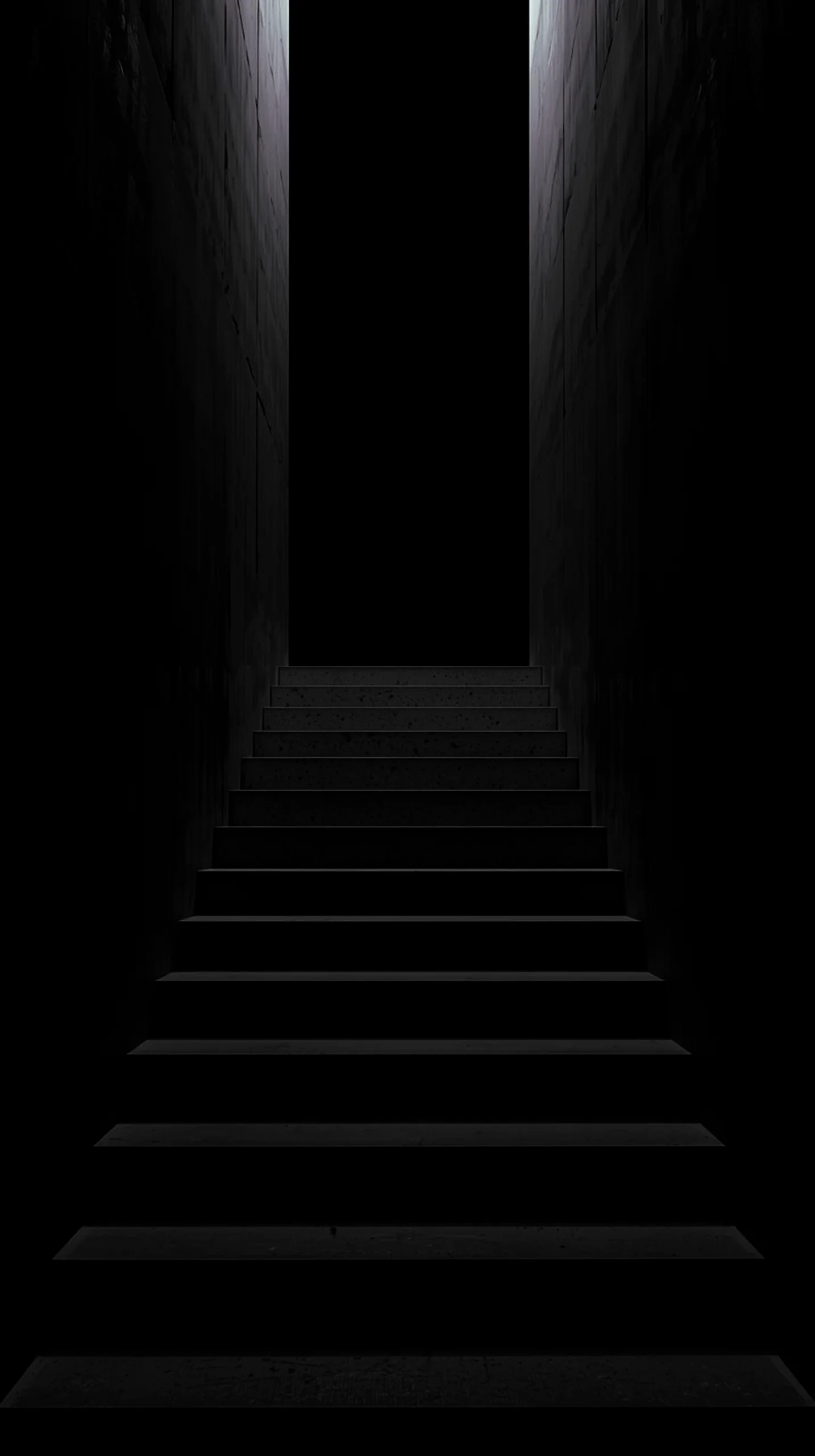 Dark staircase AMOLED wallpaper 4K for mobile, iPhone wallpaper 4K, 4K wallpaper for mobile, wallpaper for phone, cute