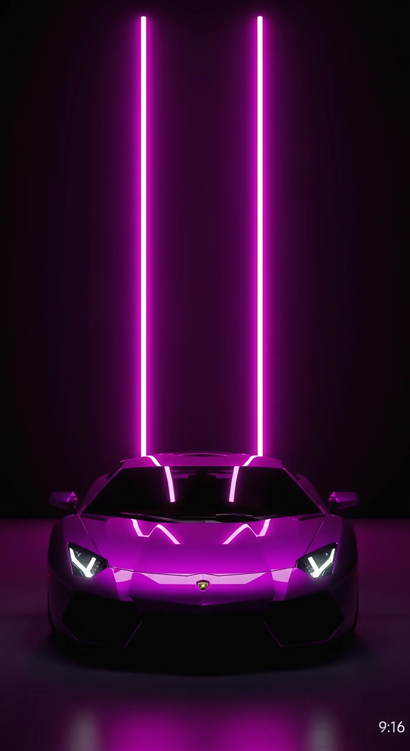 Stunning purple Lamborghini car iphone wallpaper, a high-quality car wallpaper 4k for mobile, perfect for car