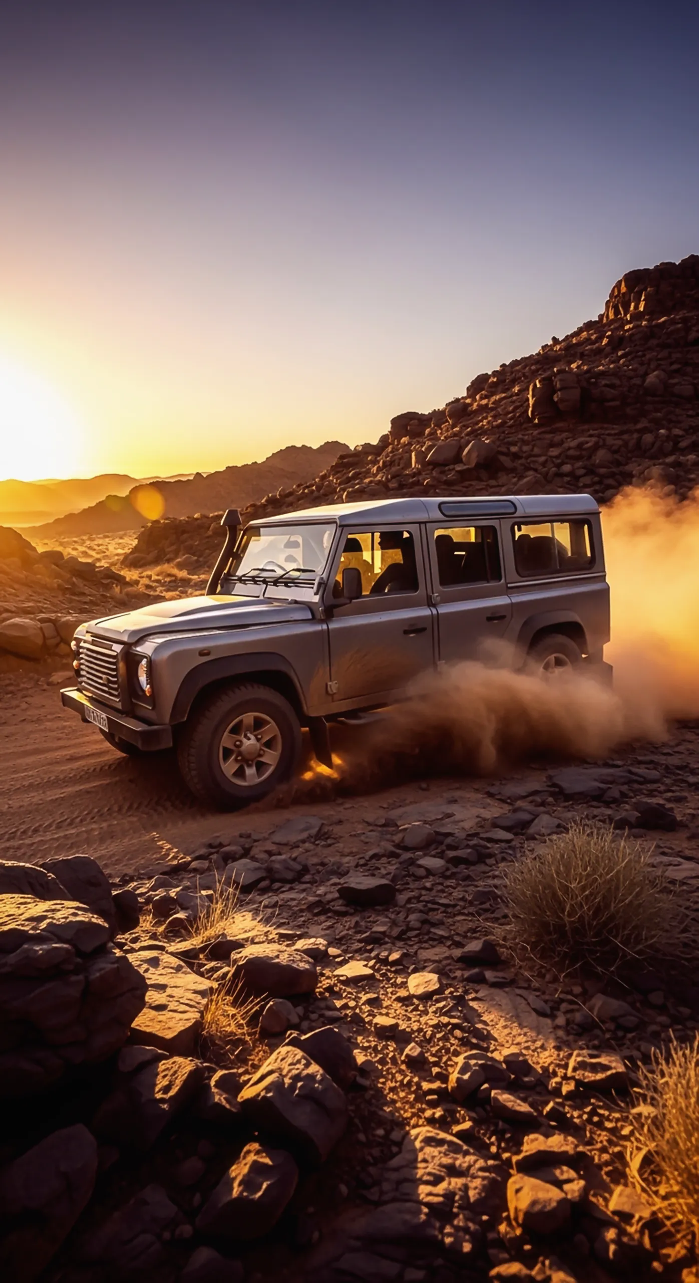 Off-road car iphone wallpaper, car wallpaper 4k for mobile, car wallpaper4k for mobile of an SUV in the desert