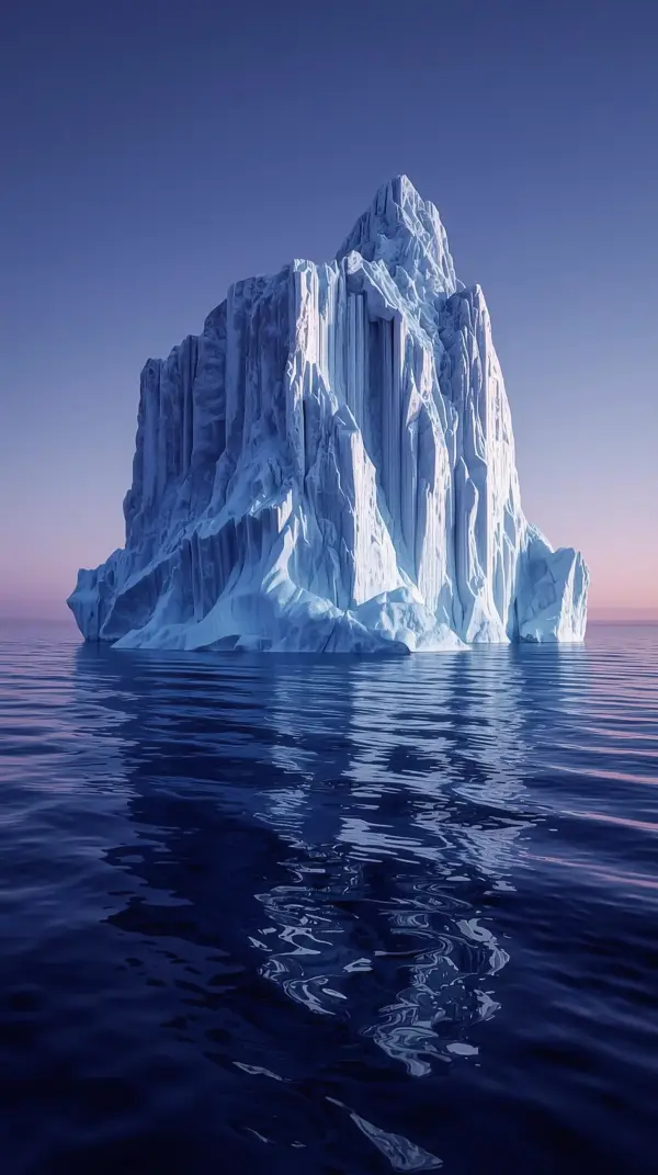 Iceberg Wallpaper 4K — Majestic Ice Formation | 4Kwallpapar