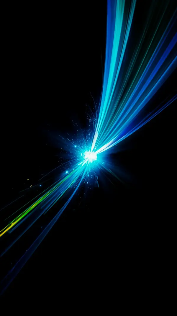 Stunning Abstract Light Streak AMOLED wallpaper 4k for mobile