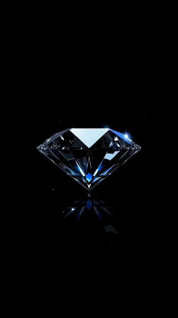Stunning Diamond AMOLED Wallpaper 4K for Mobile | Luxurious Gemstone Backgrounds