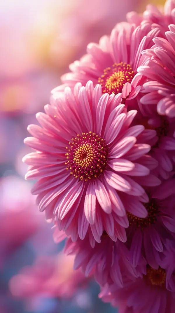 Flower Wallpaper 4K — Soft Pink Petals Macro 4KWallpapar