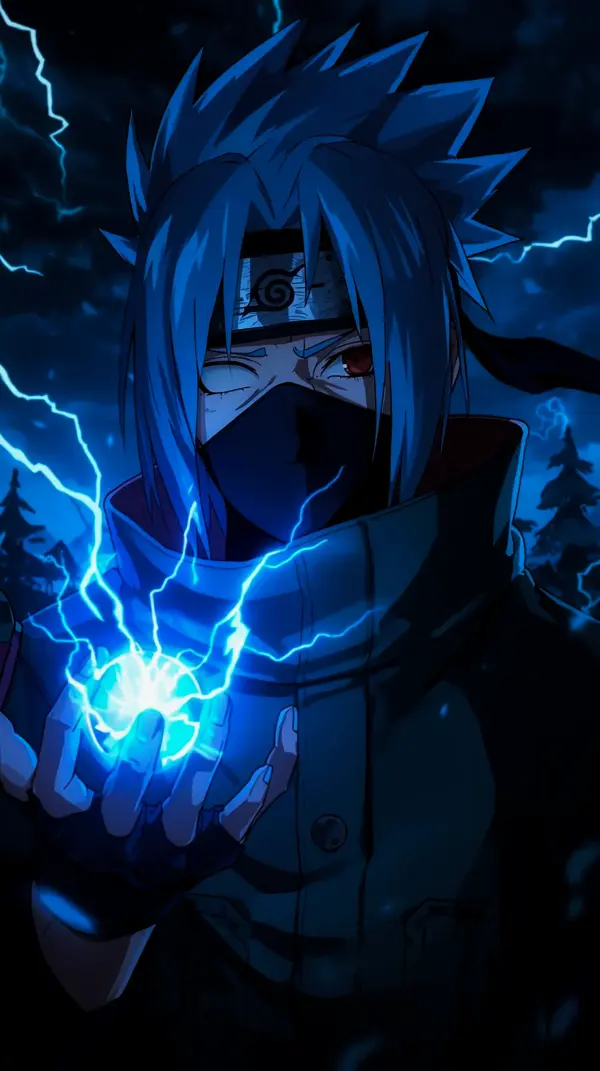 Kakashi Lightning Chidori Anime Wallpaper iPhone - 4K Anime Wallpaper 4K Phone