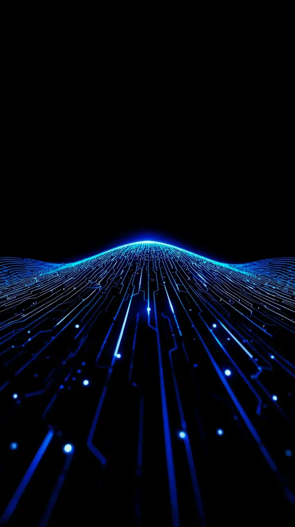 Futuristic Circuitry AMOLED wallpaper 4k for mobile