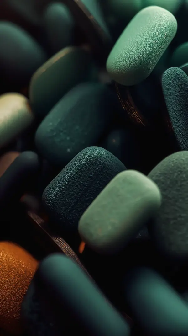 Abstract Wallpaper 4K — Textured Pebbles Dark Tones