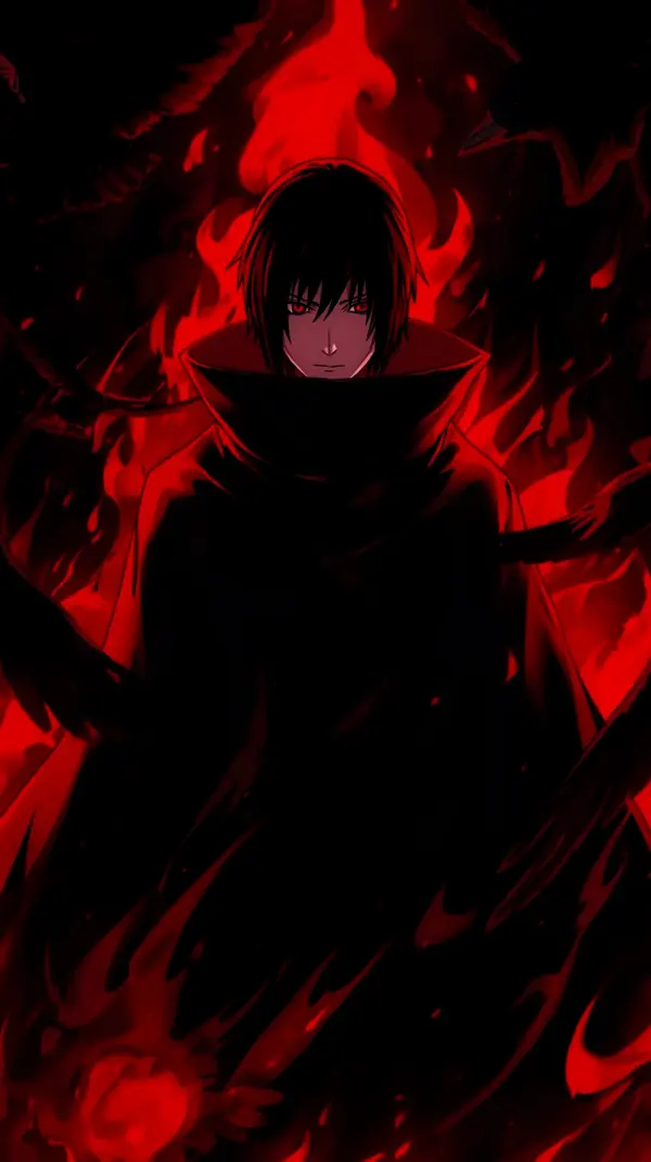 Intense Anime Character Wallpaper for iPhone & Android – 4K