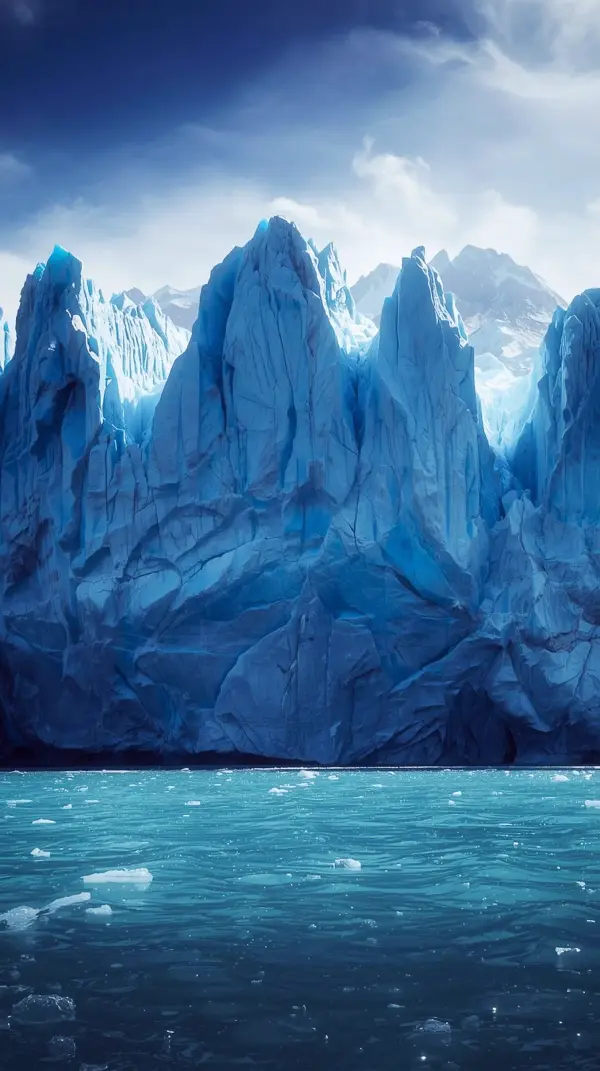 Blue Glacier Iceberg iPhone Wallpaper 4k - Stunning 4k Wallpaper for Mobile and Wallpaper for Phone. Download this Cute 4k Wallpaper for iPhone and 4k Backgrounds for your iPhone 4k iPhone Background.