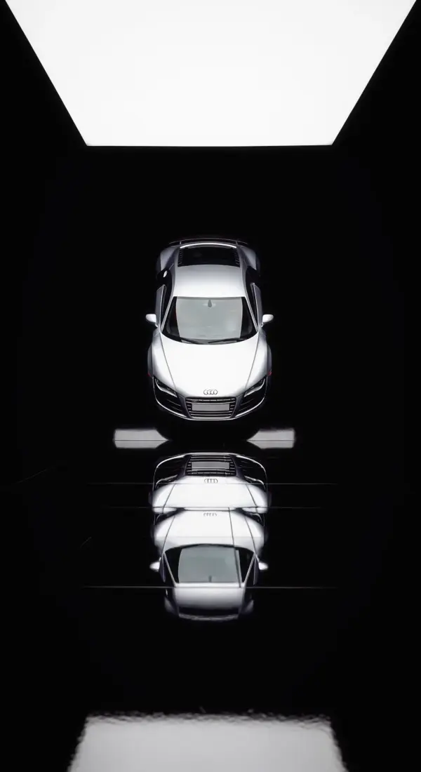 Silver Audi R8 Car iPhone Wallpaper - Stunning Car Wallpaper 4K for Mobile and Car Wallpaper4K for Mobile