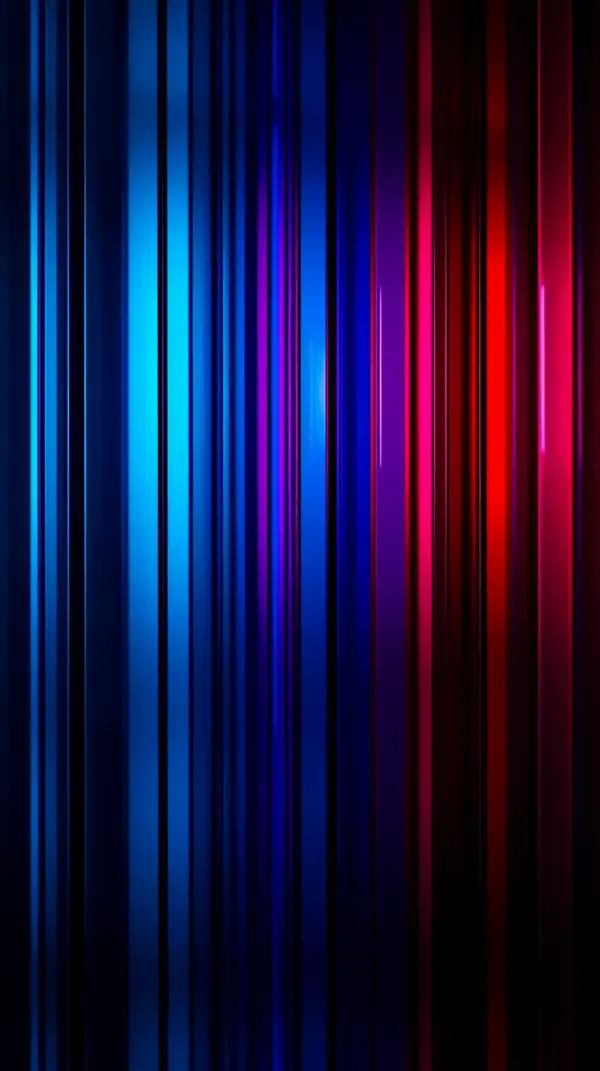 Abstract iphone wallpaper — glowing neon stripes