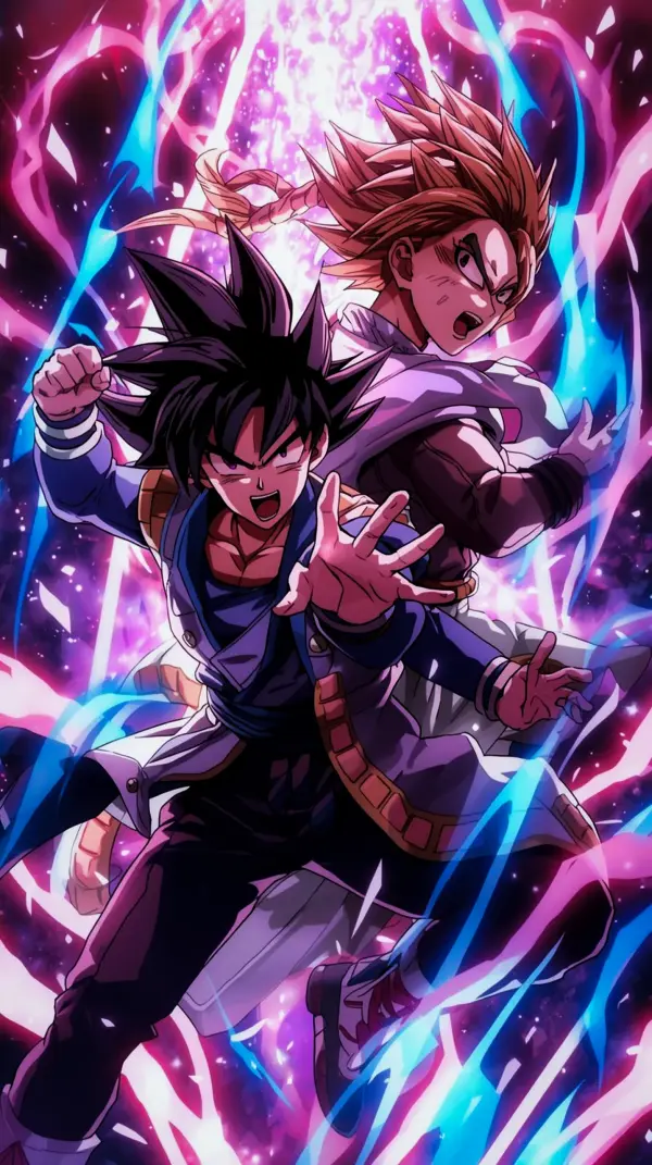 Action Anime Warriors Wallpaper for iPhone and Android – 4K