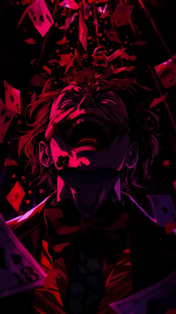 Joker Laughing Aesthetic Anime Wallpaper Phone: 4k Anime Wallpapers for Mobile and 8k Anime Wallpaper for Mobile