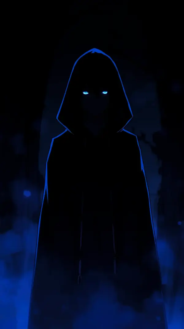 Solo leveling wallpaper 4k phone — hooded dark figure