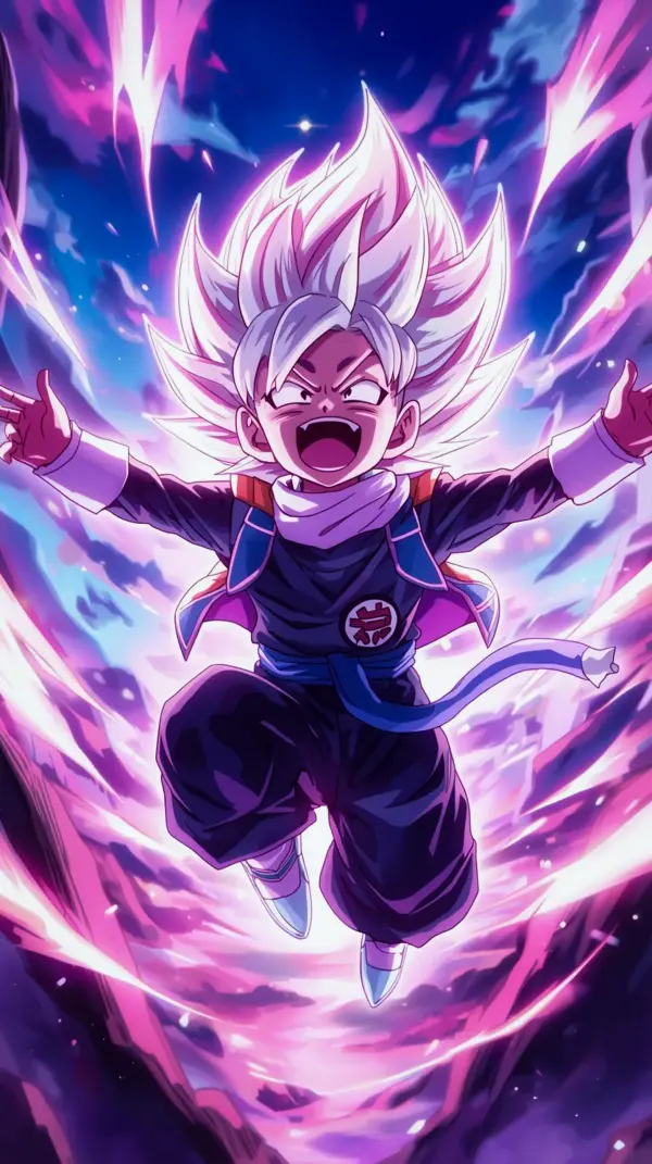 Epic Anime Wallpaper 4k Phone: Goku's Power Unleashed | Anime Background iPhone | Aesthetic Anime Wallpaper Phone