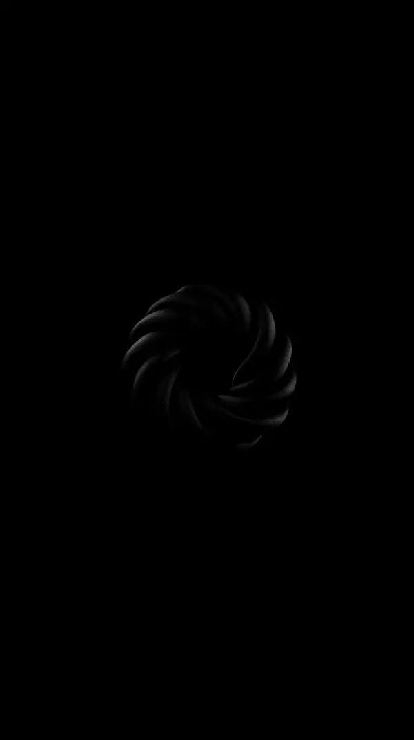 Dark Abstract Swirl AMOLED Wallpaper 4K for Mobile