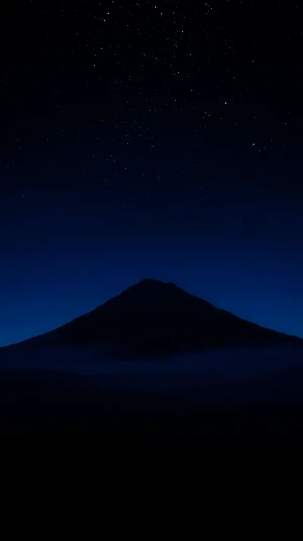 Aesthetic anime wallpaper phone - 4k anime wallpapers for mobile featuring a starry night and mountain. Perfect anime wallpaper iphone and anime background phone. 8k anime wallpaper for mobile for a clean look.