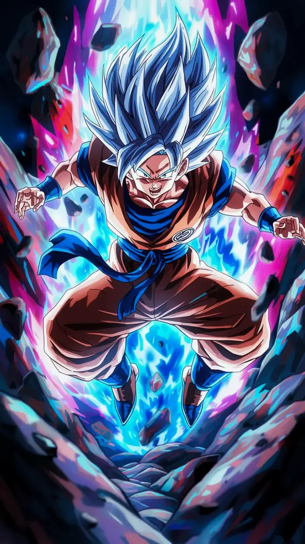 Ultra Instinct Goku Anime Wallpaper iPhone - 4k Anime Wallpapers for Mobile