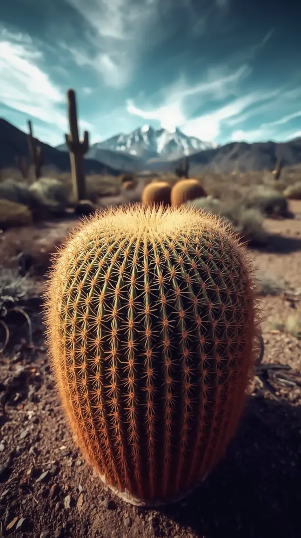 Cactus Wallpaper 4K — Desert Landscape | 4Kwallpapar