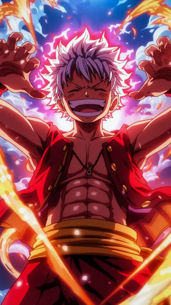 Dynamic Anime Warrior Wallpaper for iPhone and Android 4K