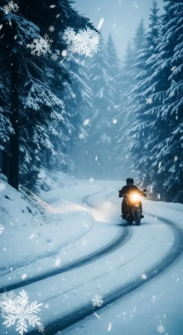 Snowy Winter Ride Phone Wallpaper - iPhone Wallpaper 4K and 4K Wallpaper for Mobile. High-quality 4K Wallpaper for iPhone and 4K Backgrounds iPhone. A Wallpaper for Phone Cute and aesthetic for your lock screen.