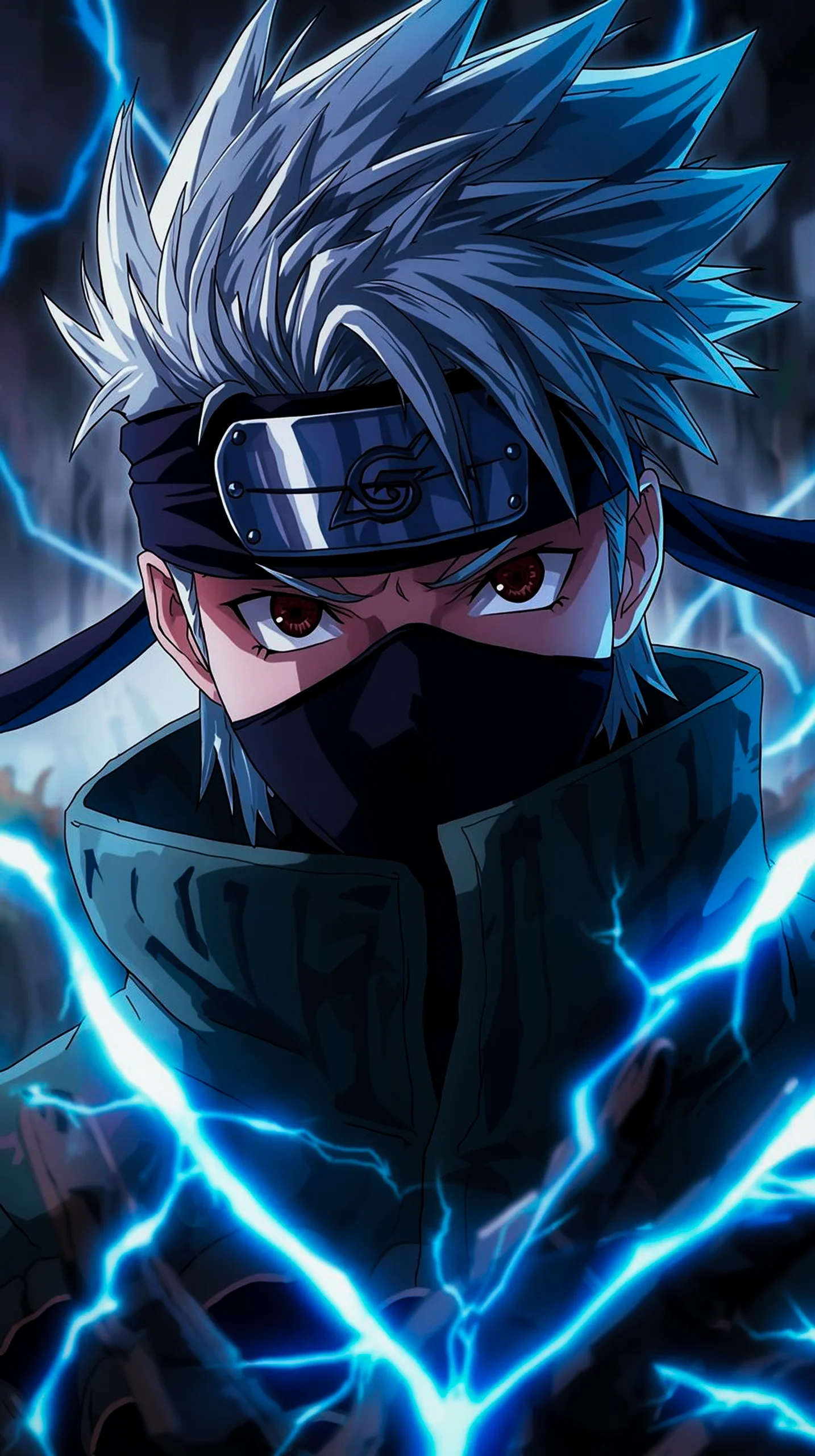 Kakashi Hatake anime wallpaper iphone 14 pro max 4k, cool wallpapers for phone, mobile wallpaper, phone background.