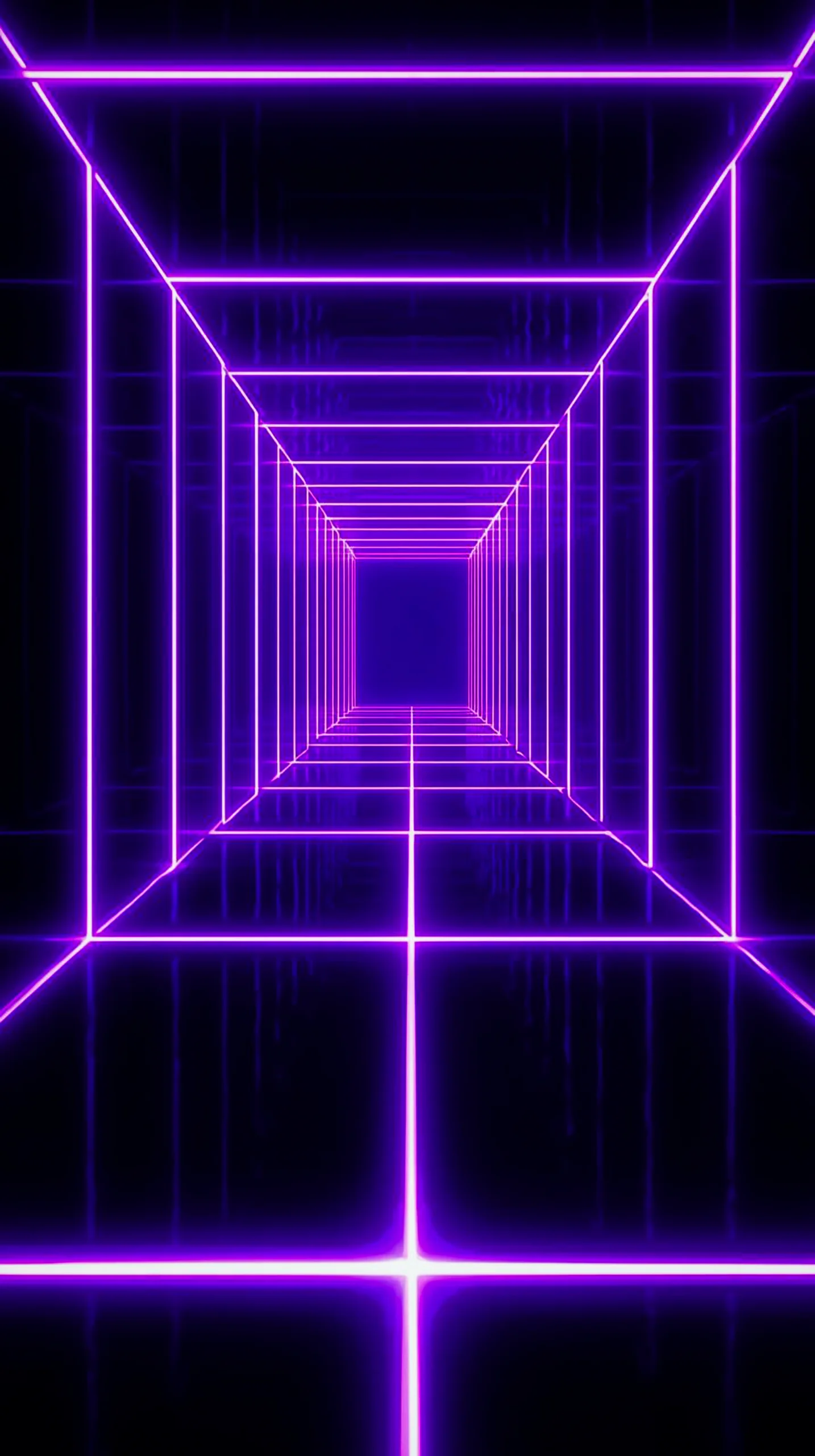 Purple neon tunnel AMOLED wallpaper 4K for mobile, iPhone wallpaper 4K, 4K wallpaper for mobile, wallpaper for phone,