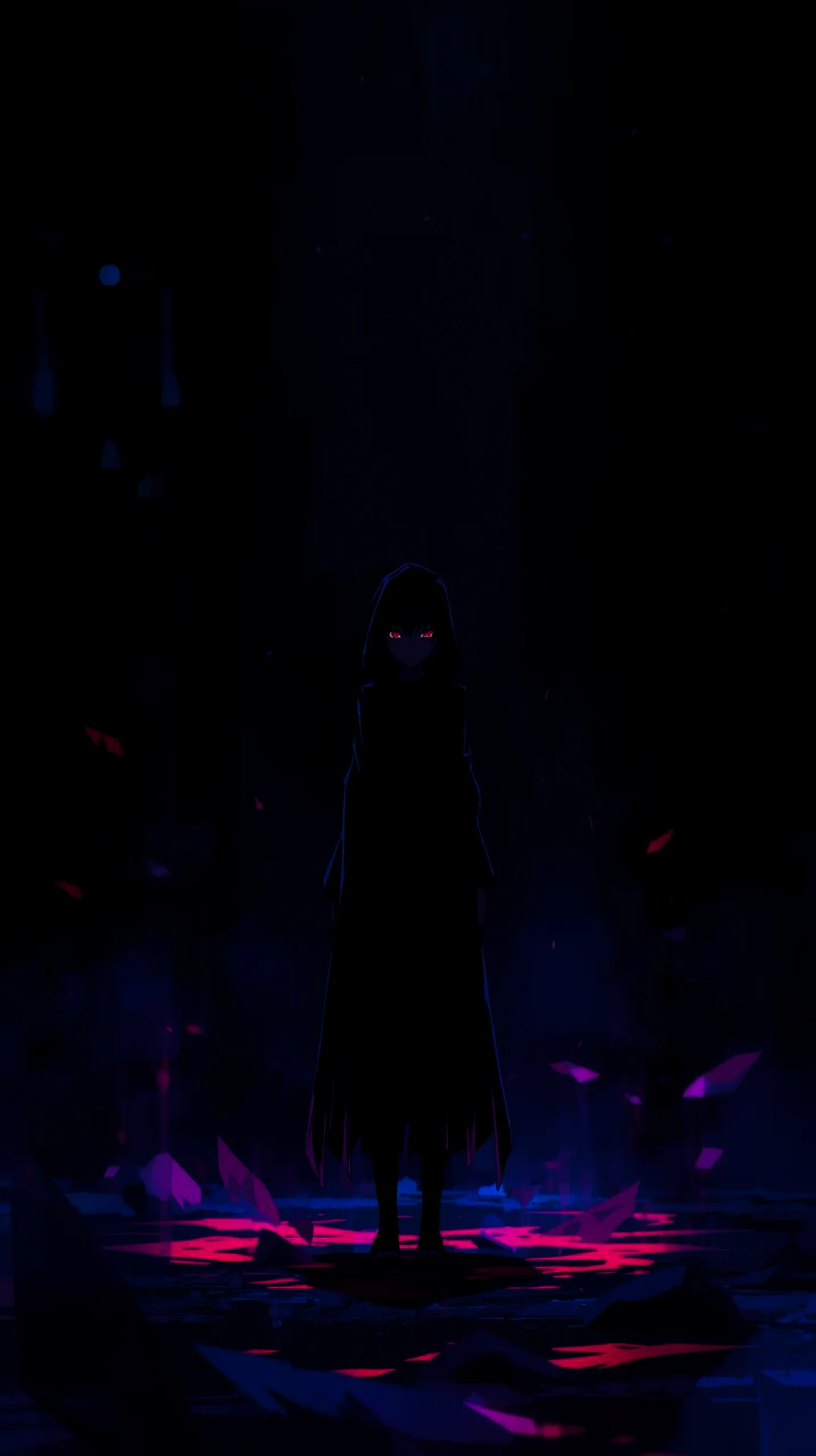Dark aesthetic anime phone wallpaper 4k for iphone and android background